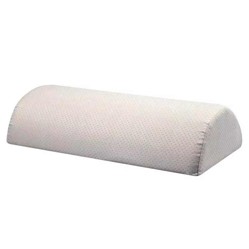 

1 шт. эргономичная подушка для ног, полукруглая колонна, расслабляющая подушка, поддерживающая работу за компьютером в домашнем офисе, подходит для облегчения боли серый