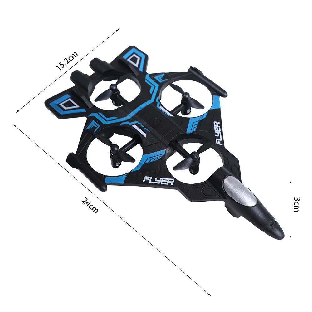 EPP Foam Four Motor Helicopter Toy Rechargeable RC Hobby Jet Plane  Kids Gifts