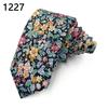 Cotton Printed Plain Men'S Tie Wedding Hand-Made Flower 6Cm Floral Tie
