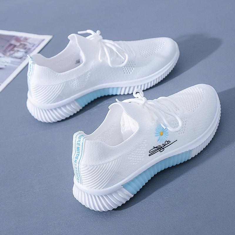 Sports shoes summer new mesh shoes breathable mesh casual soft-soled running shoes