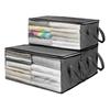 Large Storage Bags Clothes Storage Bins with Lids Foldable Closet Organizers Blanket Storage Containers with Handles