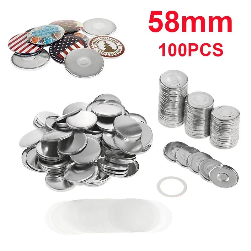 100pcs 25mm 32mm 44mm 58mm Magnet