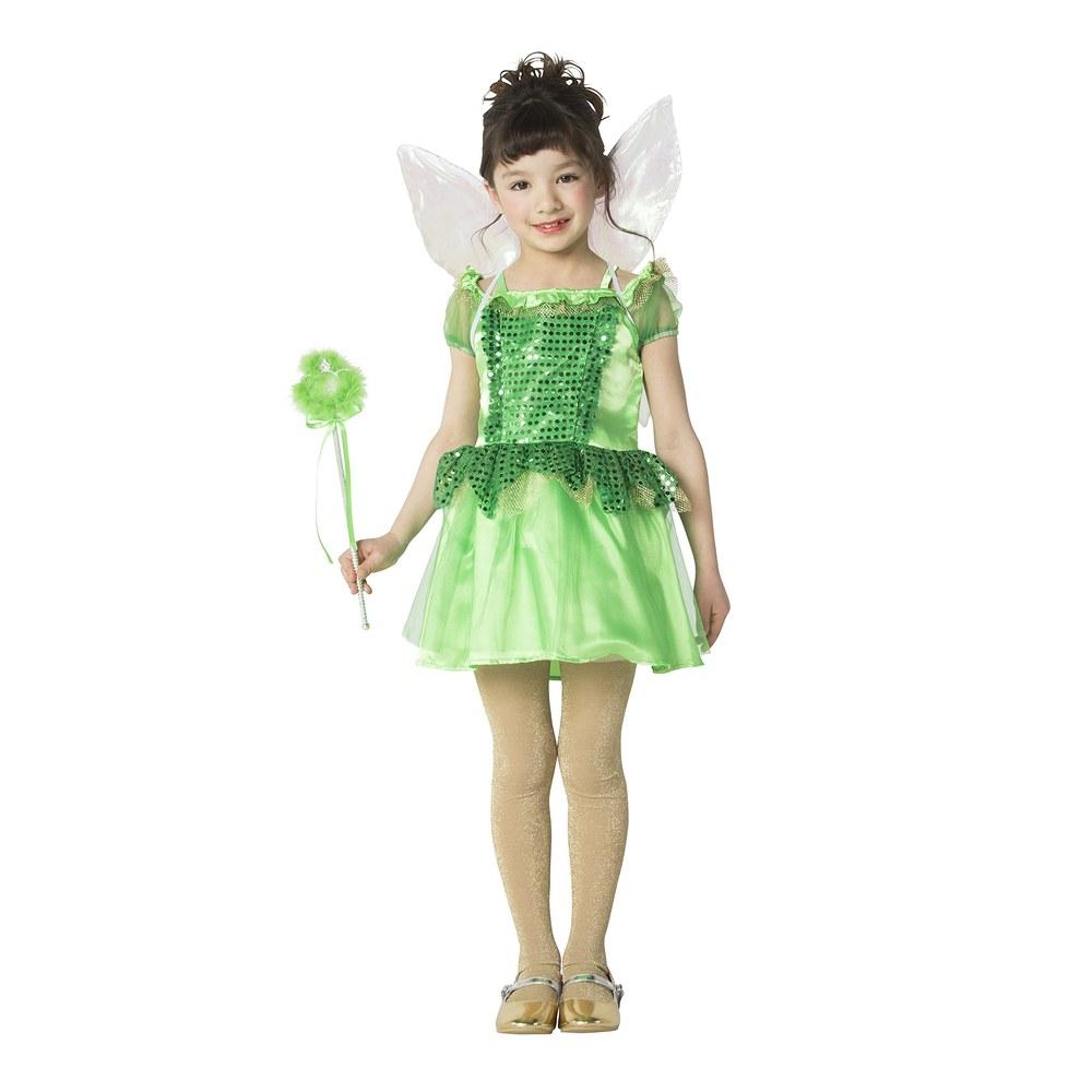Clearstone Fantasy Fairy Costume for Kids 140cm Green