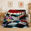Cartoon Amizing Digtal Circus Pomni Soft Flannel Throw Blanket,Cozy Blanket for Bed,Couch,Sofa,Bedroom,Living Room,Picnic Kid