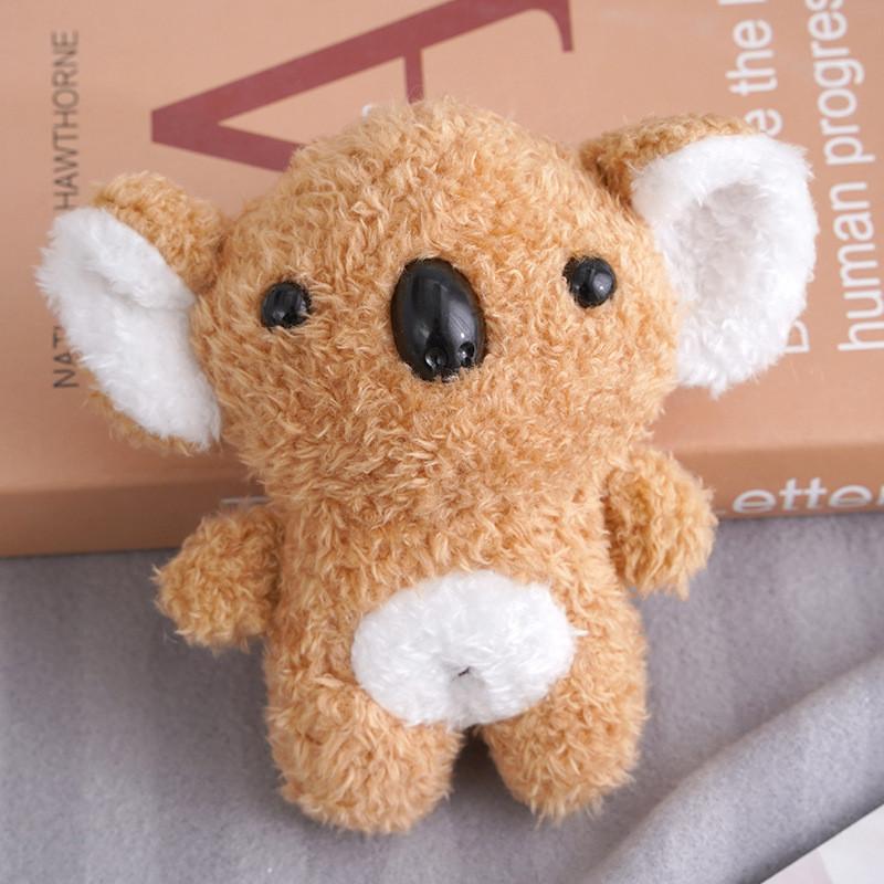 Entzückender Koala Plüschschlüsselanhänger Niedliches Stofftier Rucksackzubehör Puppe Geschenk
