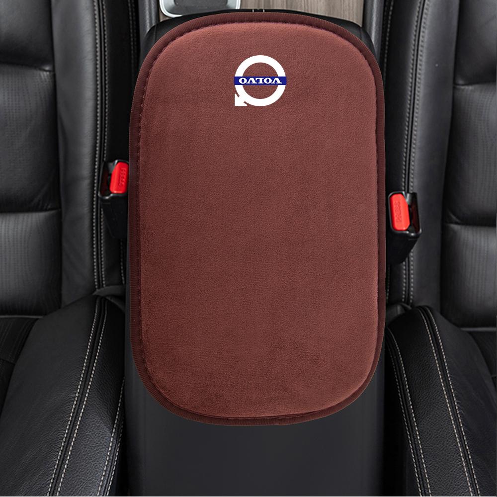 Car Armrest Cushion Center Console Non-slip Cover Auto Interior For Volvo V40 S80 XC60 S90 XC90 S60 RDESIGN S60 S70 V60 V90 C30