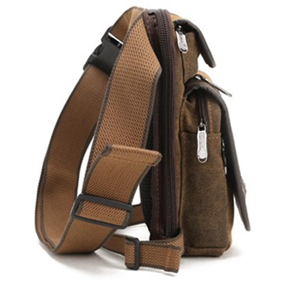 Borsa da gamba in tela Zaino da vita per esterni Moto Bici Ciclismo Tasca multipla marsupio da vita per viaggi all'aperto Escursionismo