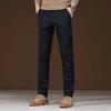 Men Dress Casual Pants 2026 Spring Autumn Men Classic Business Straight Suit Pants Male Black Khaki Grey Casual Trousers