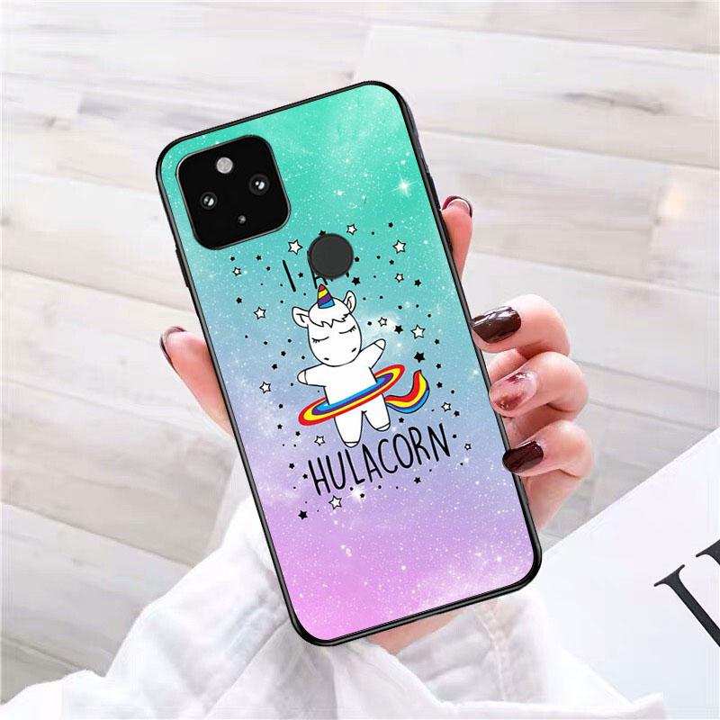 Cute Rainbow Unicorn Phone Case for Google Pixel 7 Pro 7 6A 6 Pro 5A 4A 3A Pixel 4 XL Pixel 5 6 4 3 XL 3A XL 2 XL