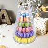 Macaron Toren Standaard Display Rek voor Feest Douche Decoratie