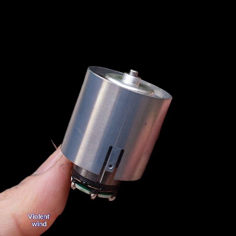 DIY Hair Dryer Mini 29mm BLDC 3-phase Brushless Motor, 110000RPM High-Speed Alloy Impeller Turbo Ducted Fan DC11.1-14.4V