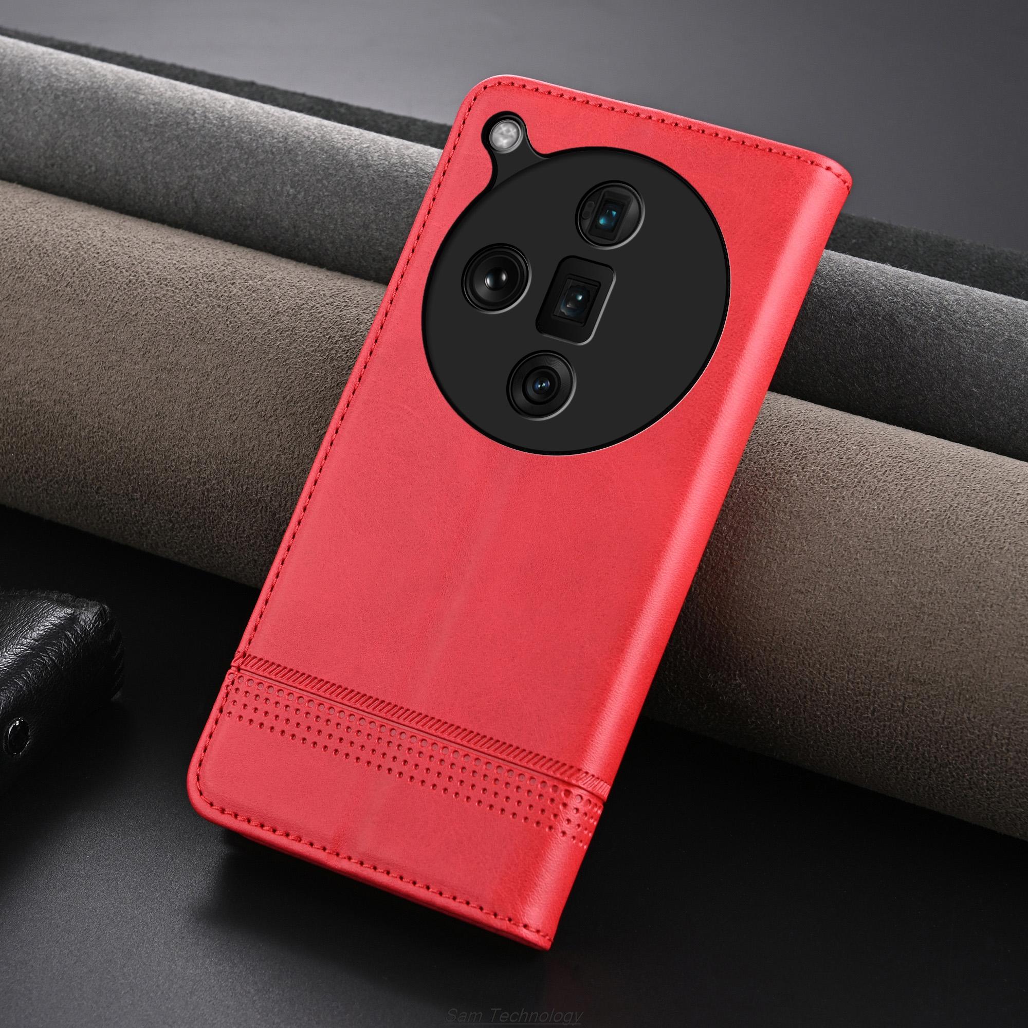 

Роскошный магнитный адсорбционный кожаный чехол для OPPO Find X7 Ultra 6.82 Flip Cover Защитный чехол Capa Fundas Coque for Find X7 Ultra&Only Case