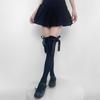 Sweet Girl Pure Desire Style Lace High Socks Bowknot Ribbon Long Knee Socks Stockings