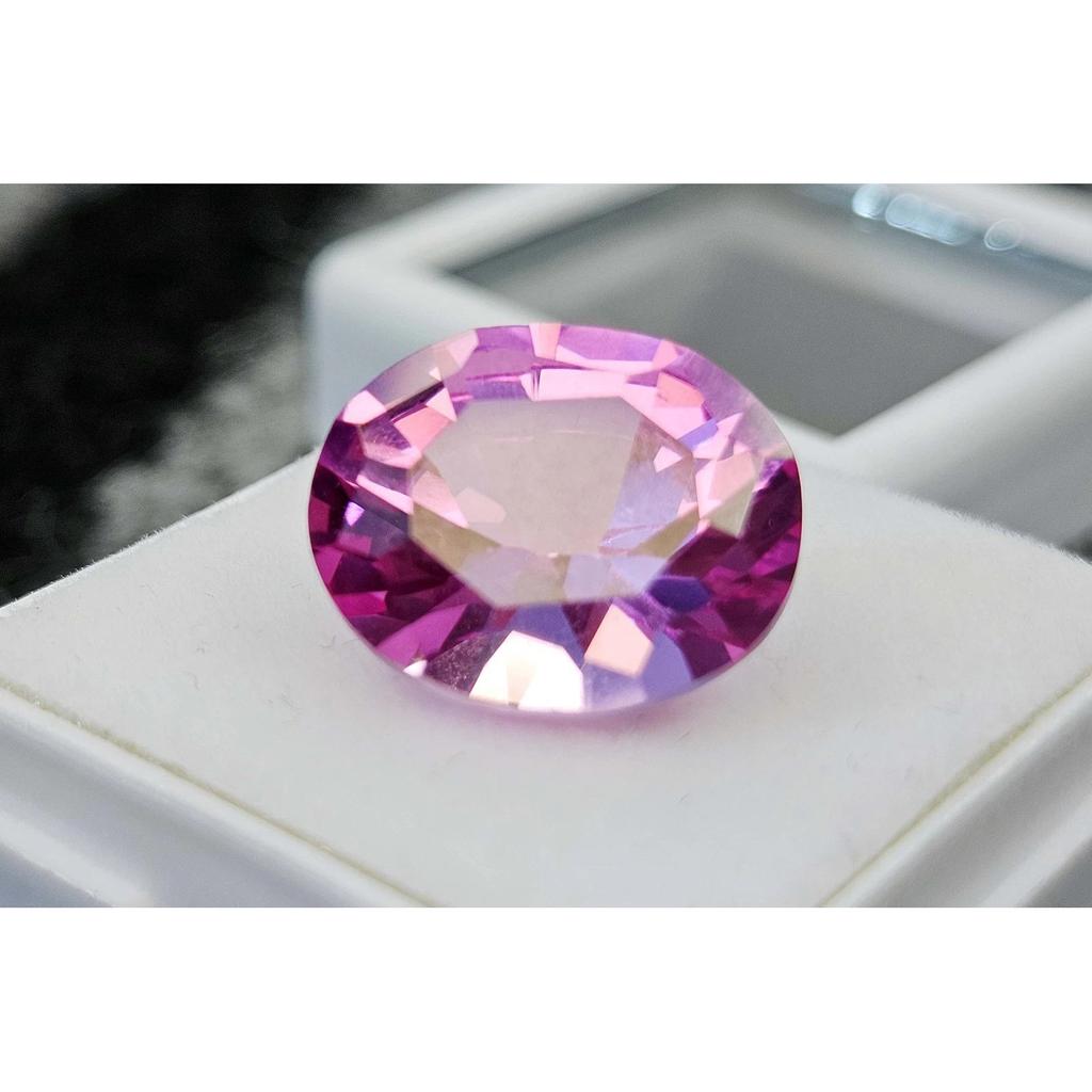 Natural Pink Sapphire Oval Cut 9-10 Ct Beautiful Certified Loose Gemstone
