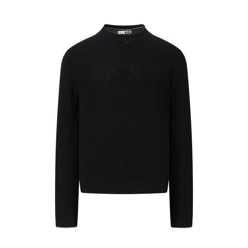 Kisko Minimalist Old Money Style Commuter Cleanfit Knit Long-Sleeve Unisex High-End Casual Base Shirt Top