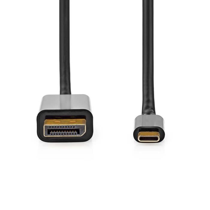 Nedis Adaptateur USB-C™ | CCGB64352BK20 |Noir