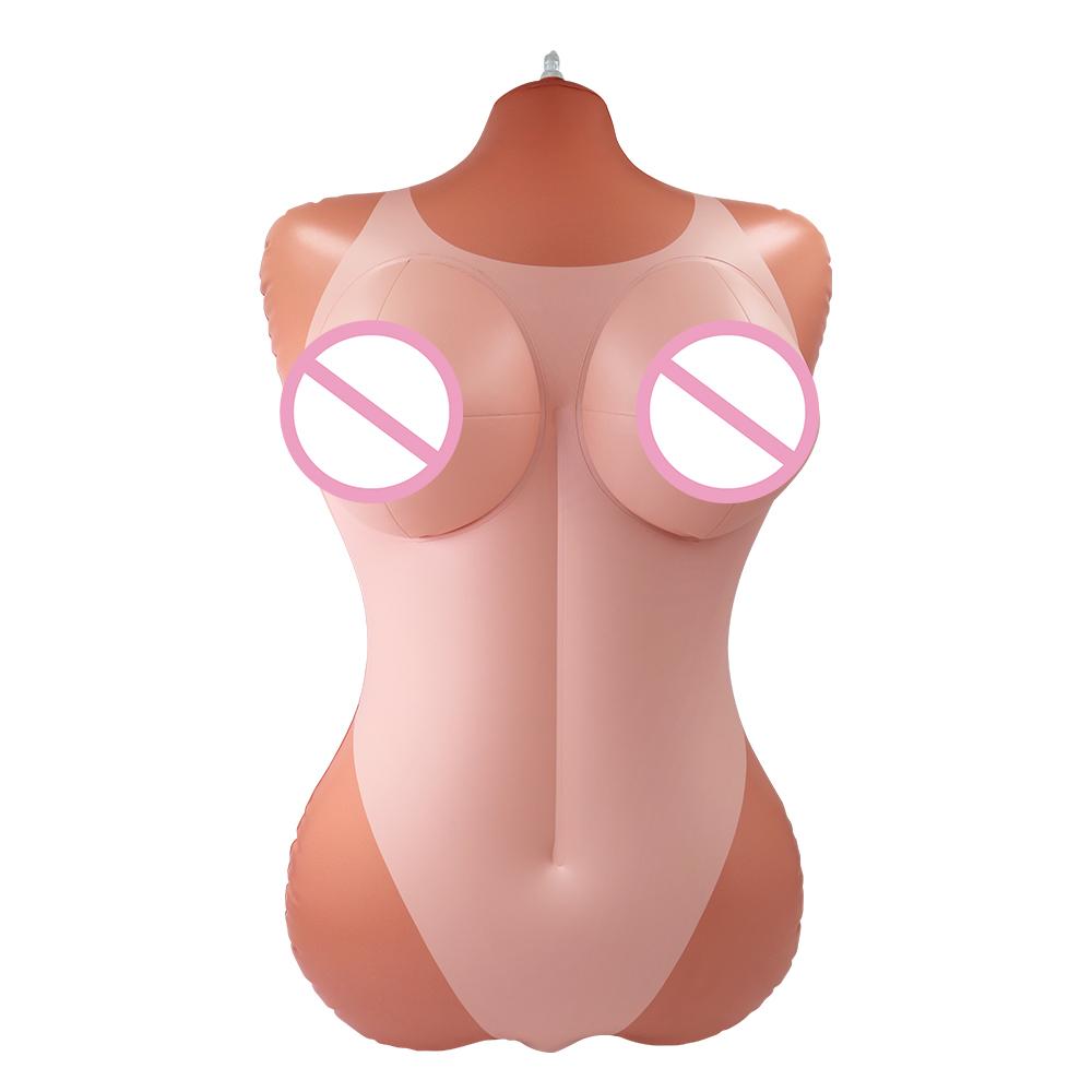 Sexy Badeanzug Aufblasbarer Halbkörper Sex Frau Abnehmbare Vagina Leicht zu verstauen und zu reinigen Masturbator Sexspielzeug für Mann Erwachsenenprodukte