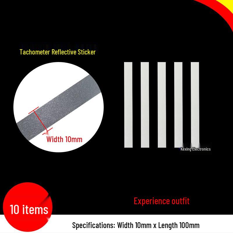 Laser Speedometer Universal Non-Contact Reflective Sticker Set Model 1