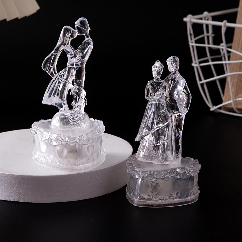 1PC Couple Wedding Night Light New Luminous Acrylic Holiday Gift