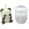 Silicone Panda Shape Molds Traditional Chinese Dessert Molds Candle Stand Moulds Silicone Texture Baking Accessories