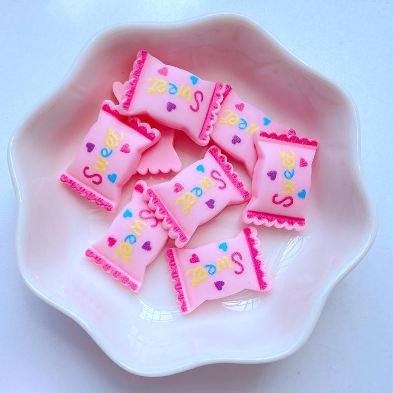 20Pcs New Resin Mini Little Candy Series Flat back Cabochons Scrapbooking DIY Jewelry Craft Decoration Accessories