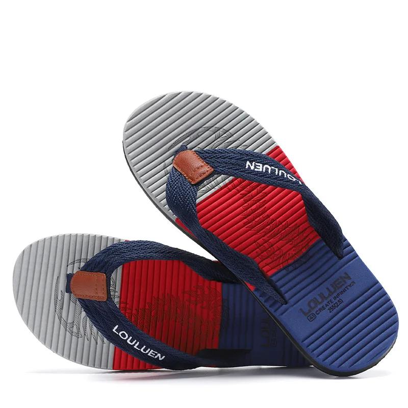Beach Flip Flop Summer Men's Slippers Massage Sandals Fashion Breathable Casual Shoes 2024 New Hot Shoes Zapatos Hombre  Shoes