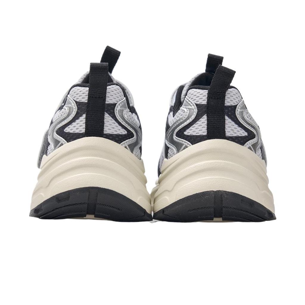 MLB Polyester New York Yankees Fashion Simple Comfortable Aesthetic Low-Top Kids Running Shoes Kids sneaker Silver 7ASHCB05N-50SID