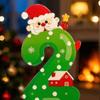 PVC Christmas Window Sticker Static Cling New Year Window Decor New Car Window Decal  Restaurant
