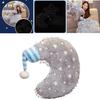 Moon And Stars Plush Pillow For Home Decor And Gift Giving Glowing Night Light Cushion