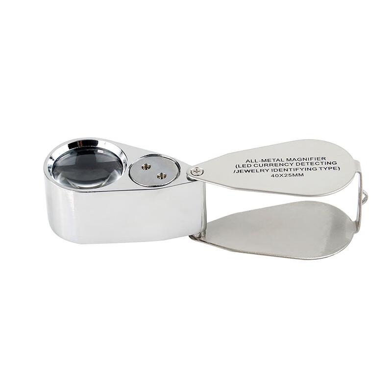 Miling Folding Handheld Magnifier with LED & UV Light