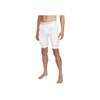 Pro HyperStrong Fitted Shorts With Letter Waistband Logo Print Men Bottoms White CW3890-100