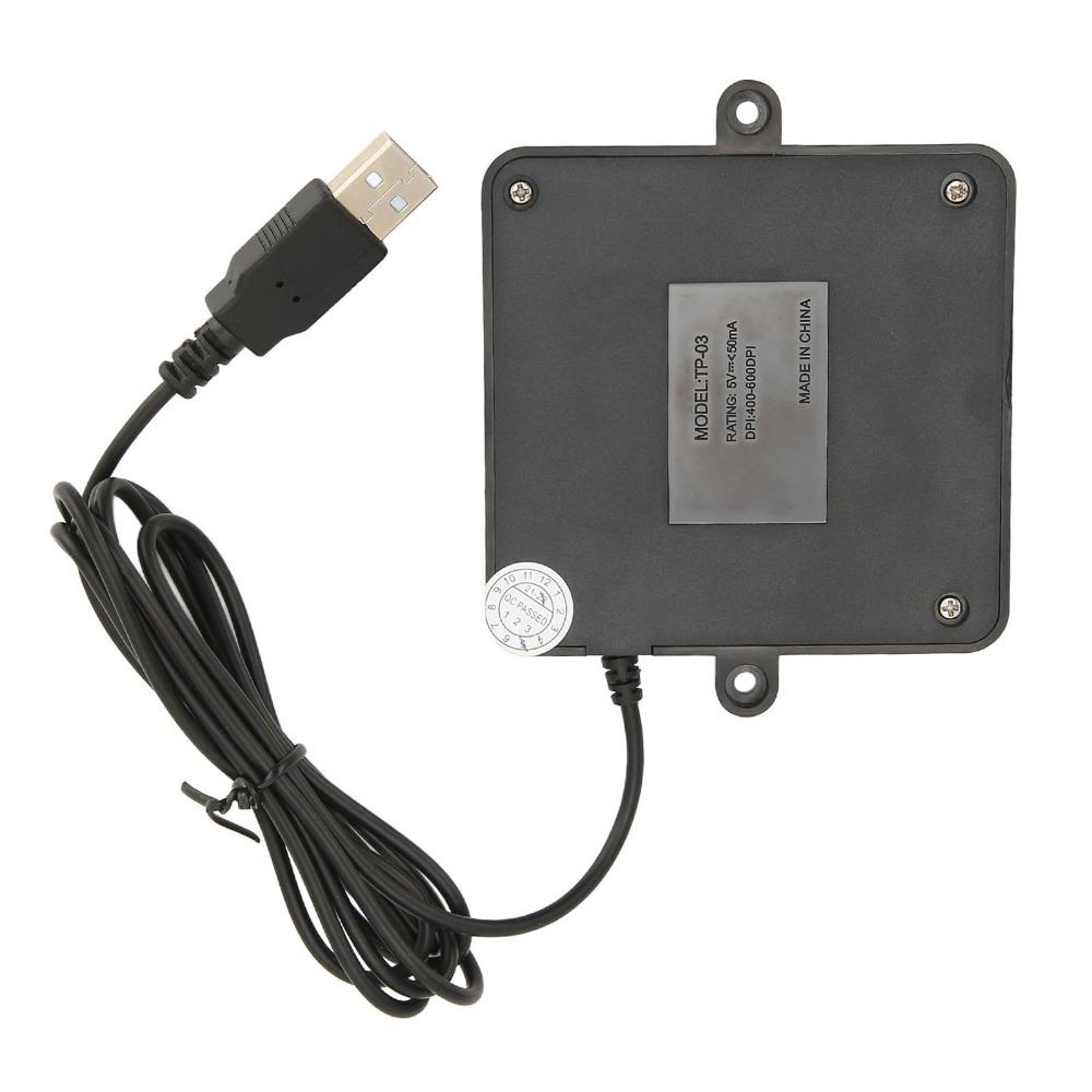 2-Tasten tragbares Trackpad Plug-and-Play Hohe Empfindlichkeit Touchpad Kabelgebundenes USB-Touchpad Home Office