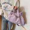 Harajuku Nyl Cloth Shoulder Bag Large Capacity Tote Bags Women Messenger Bag Handbag Bundle Pocket Nyl Crossbody Bag
