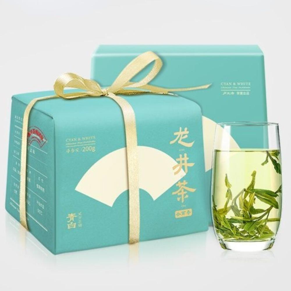 

200g Longjing Chinese Green Tea Loose Leaf Top Fragrant Gift Pack