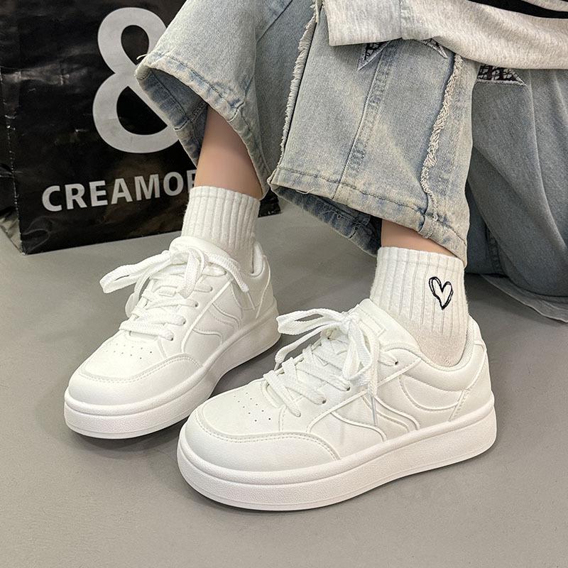 

Ретро немецкие тренировочные кроссовки женские 2025 новые популярные дышащие на толстой подошве универсальные нишевые повседневные папины спортивные кеды для скейтборда детские 40 белый