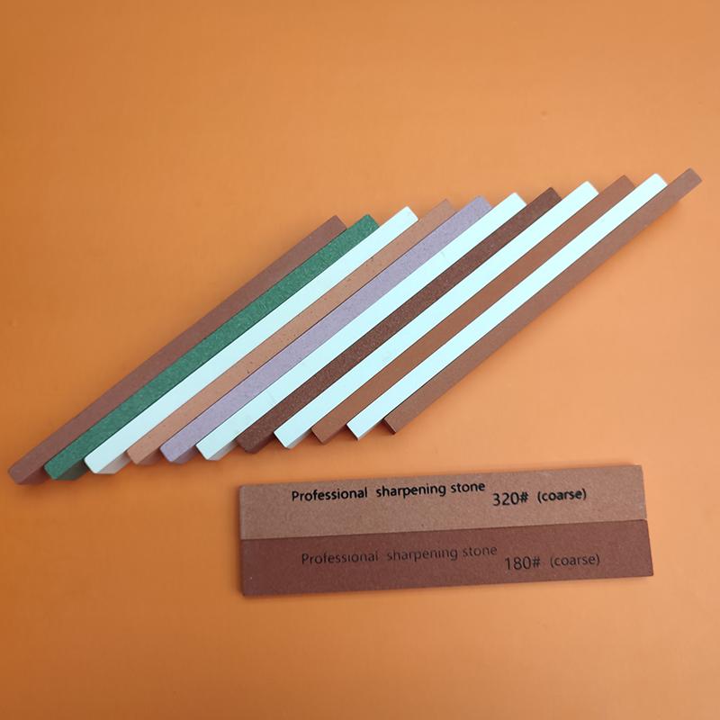 60-3000# Sharpener Stone Whetstone Bar Knife Sharpener Scissors Razor Polished Kitchen Knife Sharpening System Tool Household