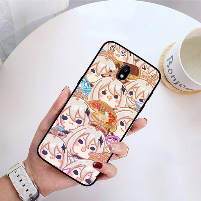 Genshin Impact Anime Cute Phone Case For Samsung Galaxy J7 PRIME J2Pro2018 J4 Plus J5 PRIME J6 J7 Duo Neo J737 J8