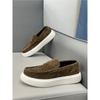 Soft-soled Doudou Shoes New Leather Breathable Lazy Shoes Spring and Autumn Bc
