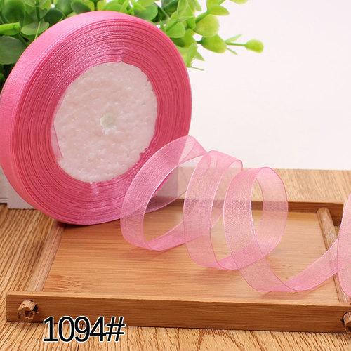 1.2-4cm (45meters/roll) Satin Edge Ribbon Organza Ribbon for Bow Wedding Christmas Party Decoration Handmade DIY Wrapping Crafts