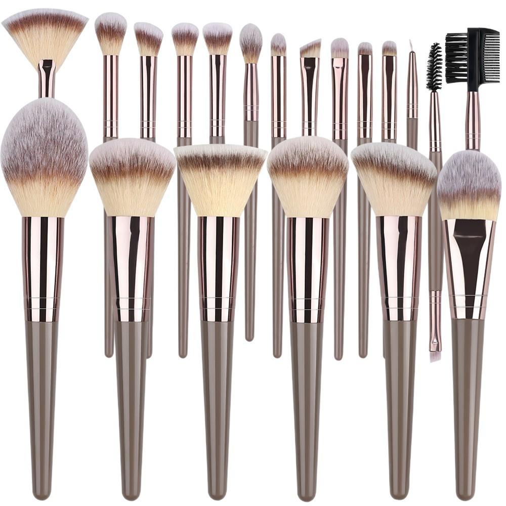 Makeup Brush Set Champagne Beauty Sponge Powder Puff Cleaning Bowl Beauty Makeup Supplies