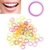 100Pcs/set Professional Dental Elastic Teeth Rubber Band Oral Orthodontics Tool