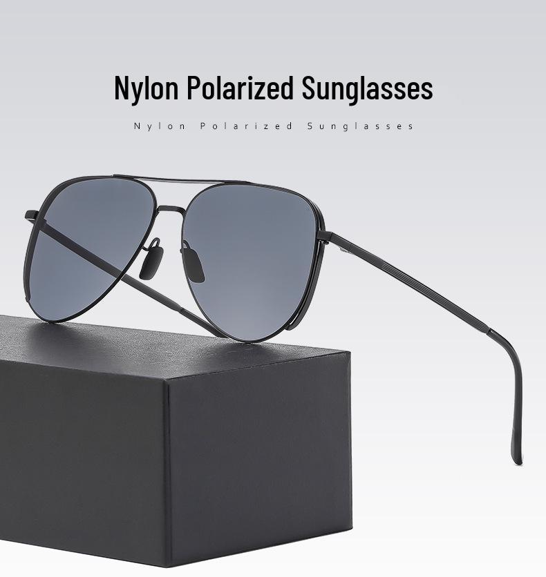 2024 Prescription-Compatible Nylon Polarized Sunglasses for Outdoor Driving and Fishing 2271.