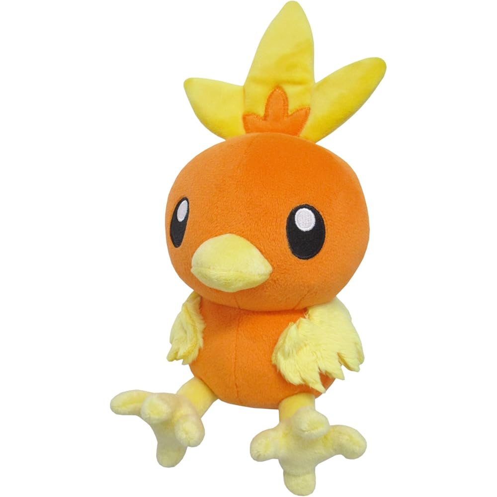 Sanei Boeki Pocket Monster All Star Collection Torchic Plush Toy 9.5x12x13.5cm Pokmon PP67