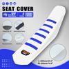 Powerzone Motorcycle White Seat Cover for YAMAHA KAWASAKI Honda KTM Waterproof Universal Dirt Bike Seat Cushions Accessories
