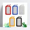 PP Plastic Luggage Tag with Anti-loss Name Label for Suitcase or Kindergarten Use