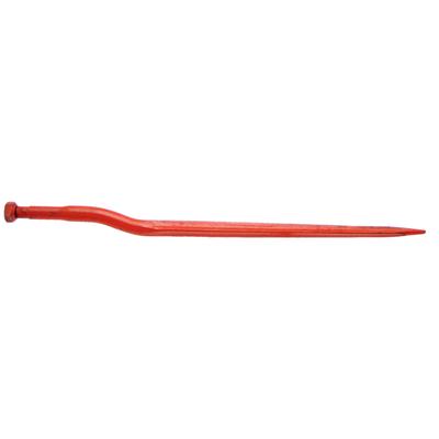 Loader Tine Bent 900mm Thread M27