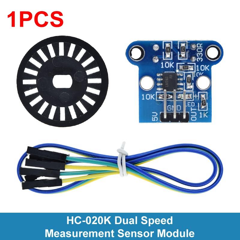 Photoelectric Beam Speed Sensor Module 3.3V-5V Slot-Type Optocoupler Tacho-Generator Counter For Arduino/51/AVR/PIC Diy Kit
