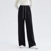 FivePlus Casual Elastic Waist Straight-Leg Pants
