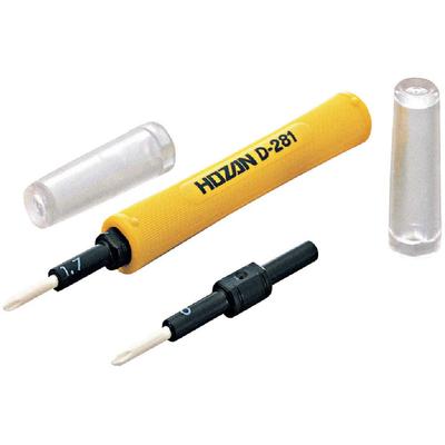 HOZAN Interchangeable Ceramic Adjustment Fully 145mm Phillips Blade for Adjusting Volume Screwdriver, Non-Magnetic, Long, No. 0, Cross-Shaped, 1.7mm