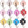Four-Leaf Clover Adhesive Aluminum Hook for Bathroom & Kitchen
